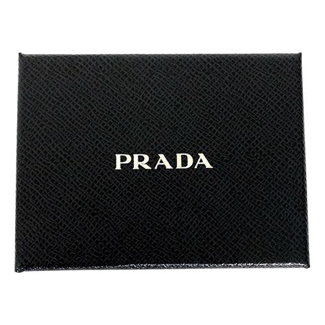 prada micro grain card|Prada Vitello Grain Calf Leather Card Case Holder .